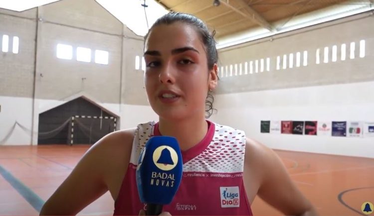 Paula Ginzo, xogadora da selección española de baloncesto feminina