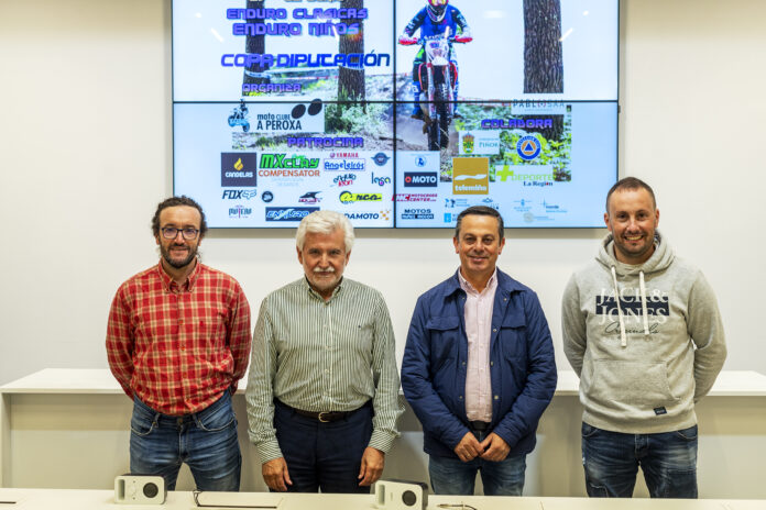 Javier Quintas, Rosendo Fernández, José Luis González e Daniel Rodríguez